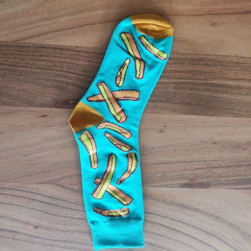 Lustige socken mit pommes - ,