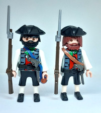 PLAYMOBIL VATER & SOHN CONTINENTAL ARMY VOLUNTEERS Siedler Patriot USA RAR**624*