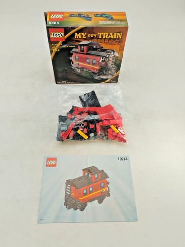 Lego 10014 caboose ovp - lego,