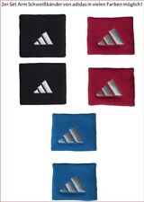 2er Set adidas Schweißarmband Wristband Armband Tennis Hockey Sport Jogging Run