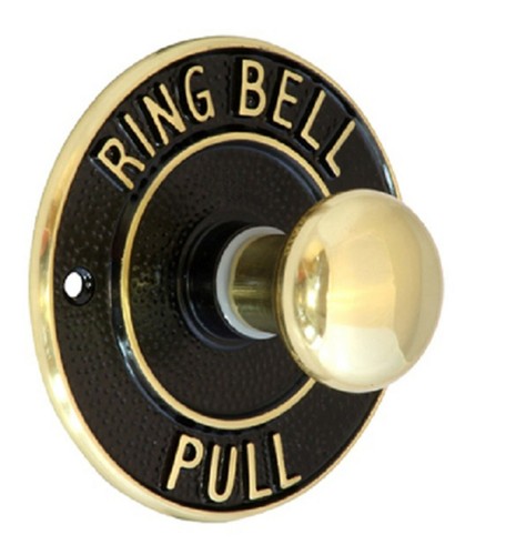 Victorian butlers bell round - butlers,