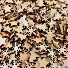 50 Holz Ornamente Weihnachten