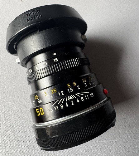 Leica leitz summicron 50 - leitz, 2/50