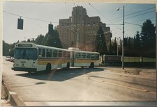 Seattle WA, MAN-Siemens trolley-bus set of 13 photos 5x7 inches 13x18cm ca. 1987