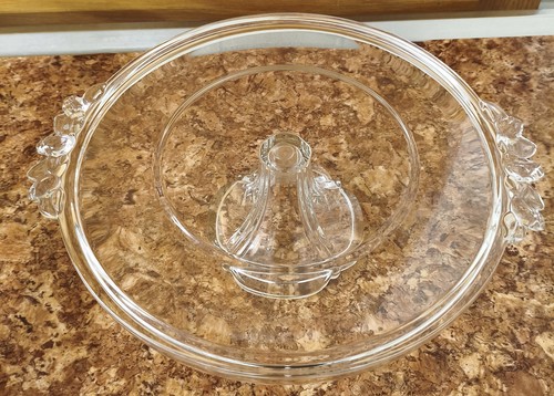 Glas tortenplatte mit fuß - tortenplatte,