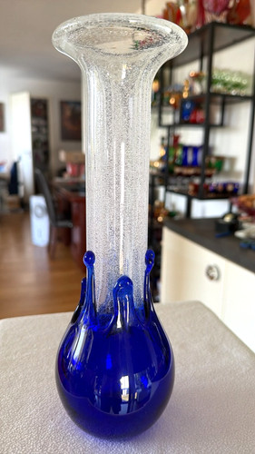 Große glas vase skrdlovice - vase,