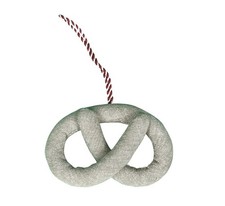 Dekohänger BREZEL Chambray 11cm by Danishville | dänische Weihnachten