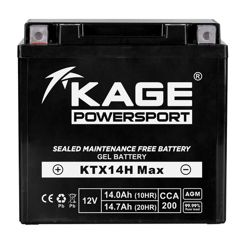 Batterie gel kage ytx14 - gel,