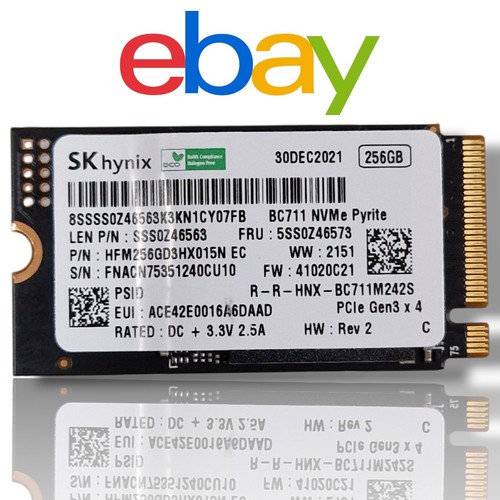 Hynix bc711 256gb - 🔥, nvme