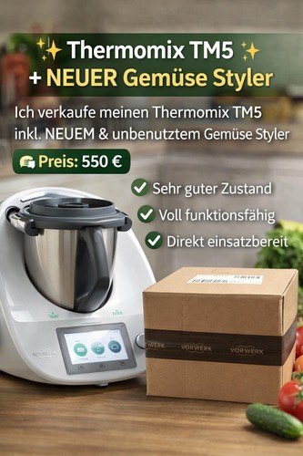 Thermomix tm5 mit - zubehör,