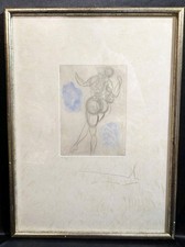 Salvador Dali ,Radierung