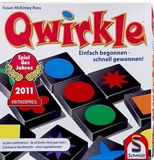 Spiel des Jahres 2011, Schmidt Spiele Qwirkle Familienspiel, vollständig, groß