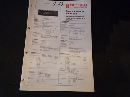 Original service manual - original,