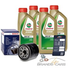 BOSCH ÖLFILTER + 4 L CASTROL