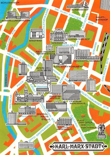 Karl marx stadt stadtplan - karl-marx-stadt, stadtplan-ak