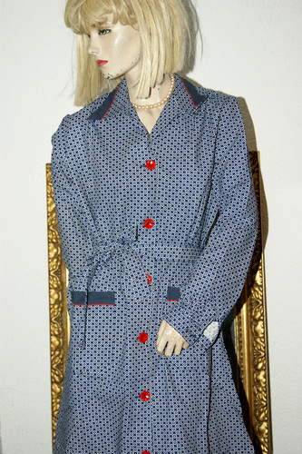 Langarm hauskleid schürze - langarm,