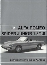 Alfa romeo spider junior - spider, /