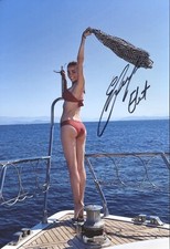 Ekaterina Leonova "Ekat"  original signiertes Foto 20 x 30 cm HAMMERMOTIV