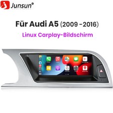 8.8" IPS Autoradio GPS CarPlay Androidauto SWC USB BT Navi Für Audi A5 2009-2016