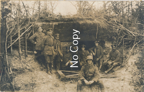 Foto soldaten im - wk,