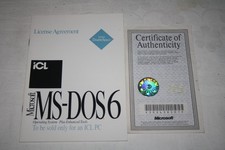 Original Microsoft MS-DOS 6.2