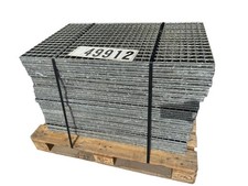 21 Stück Verzinkt Gitterrost Rinnenrost Laufrost Trittrost 1000x600mm 49912