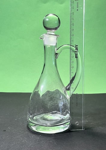 Glaskaraffe mit henkel - mit, und