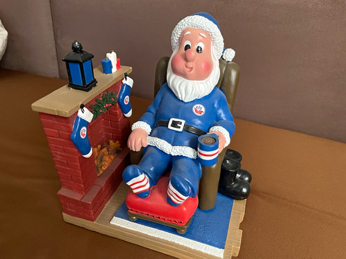 Weihnachtsmann deko figur - weihnachtsmann, am