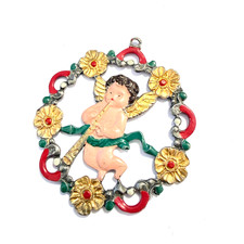 Zinn christbaumschmuck engel - zinn,