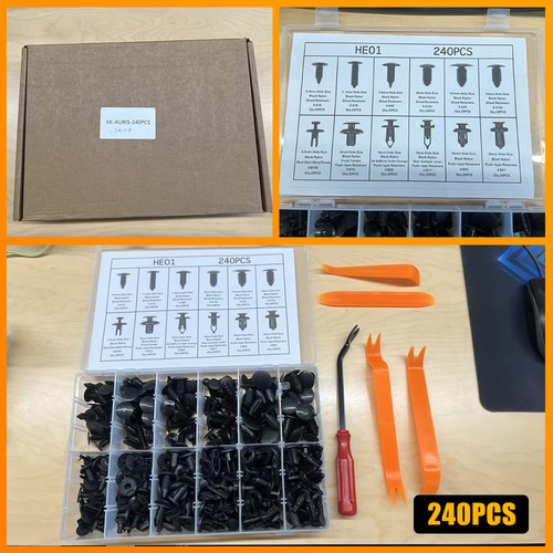 240tlg befestigungsclips set - 240tlg,
