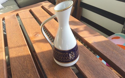Schöne kleine henkelvase echt - henkelvase,