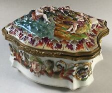 Barock Porzellan Dose