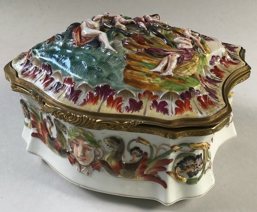 Barock porzellan dose - barock,
