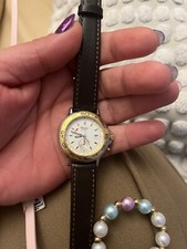 chopard mille miglia lady chronograph gold stahl 31mm 8163, sehr gute Zustand 