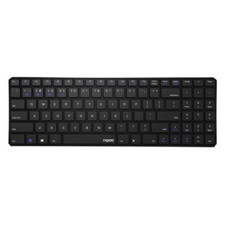 Rapoo E9100M Tastatur RF Wireless QWERTY Schwarz - (DEU Layout - QWERTZ)
