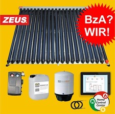 🔥 Solarthermie Solaranlage Komplettset Röhrenkollektor Solarkollektor Set 🔥