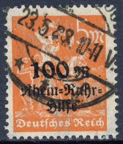 Deutsches reich 258 - reich, nr.