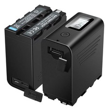 NP F970 Akku 8800 mAh 2er Pack