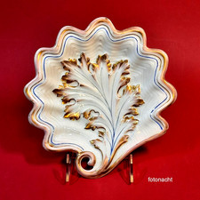 Blattschale - TPM Tielsch Altwasser SCHLESIEN - Golddekor - 1850 antik