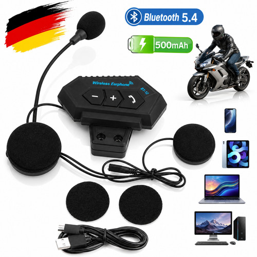 Bluetooth motorradhelm - 5.4,