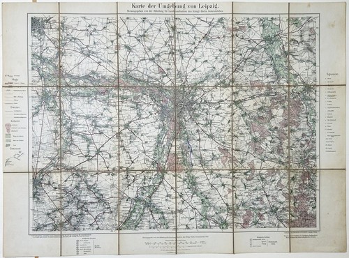 Leipzig karte plan stadtplan - plan,