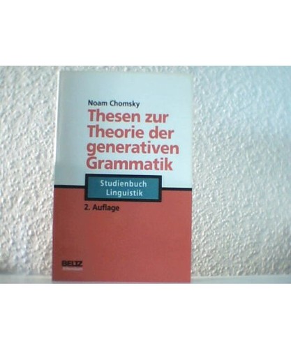 Thesen zur theorie der - thesen,