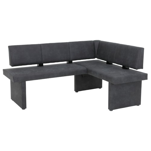 Eckbank vintage anthrazit - anthrazit,