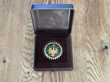 Hohenzollern Preußen ORDEN Bronze vergoldet mit kaiserlichen Reichsadler Etui