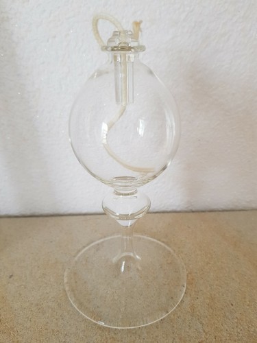 Glas öllampe wie neu - wie,