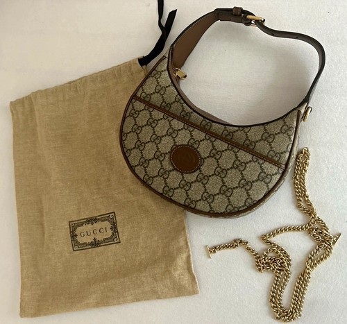 Gucci half moon shaped bag - gucci,