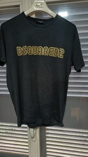 Dsquared2 T-Shirt Gold Print