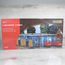 FALLER 120217 - ungeöffnet - H0 - E-Lokschuppen 3ständig - OVP - #D11766