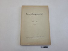 Buch Vorbereitungsmaterial