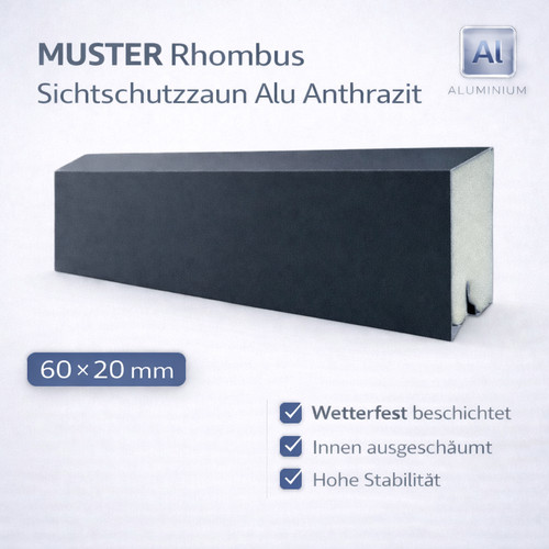 Muster rhombus sichtschutzzaun - muster,